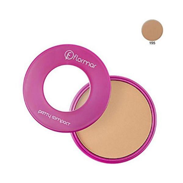 Buy Flormar Pretty Compact Powder 195 Sandy 17 gm Online at Best Price ...
