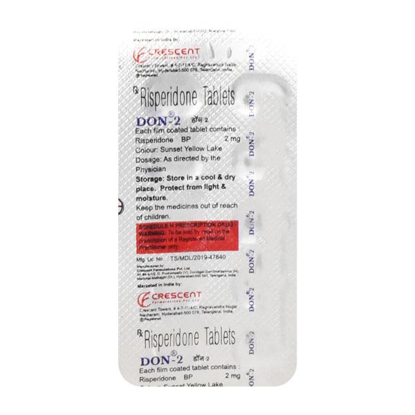 DON 2 Tablet 10's Price, Uses, Side effects, Substitutes | Netmeds