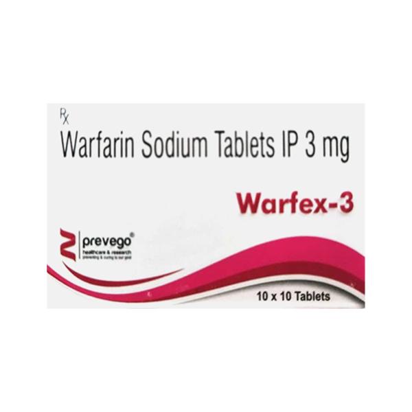 Buy WARFEX 3 Tablet 10's Online at Upto 25% OFF | Netmeds