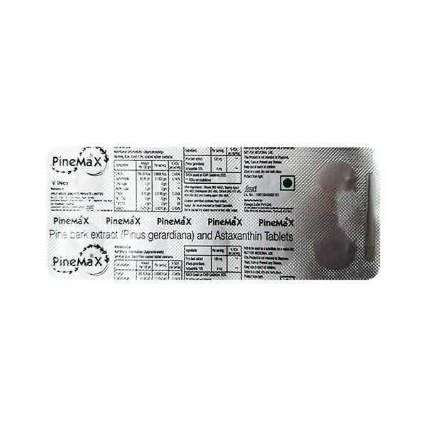 Pinemax Tablet 10's Price, Uses, Side effects | Netmeds