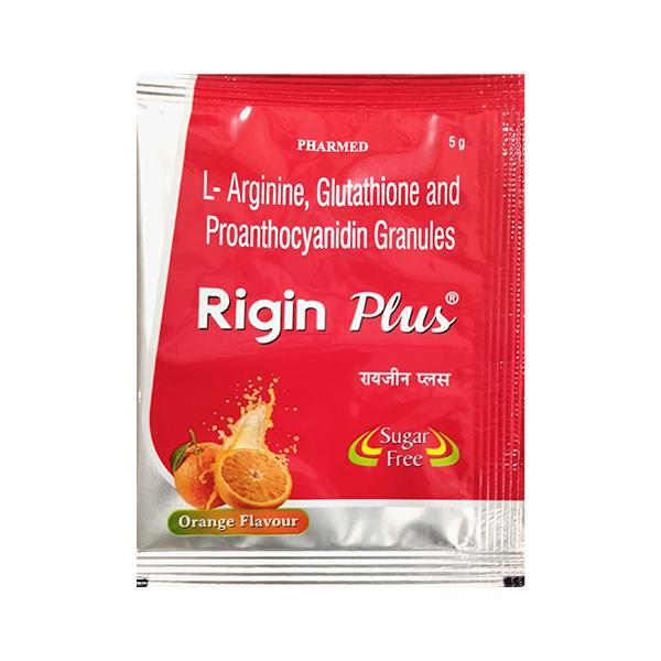 RIGIN PLUS SUGAR FREE ORANGE FLAVOUR Granules 5g