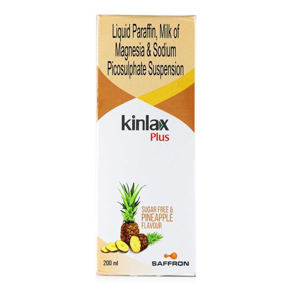Kinlax plus Sugar Free & Pineapple Flavour Suspension 200ml Price, Uses ...