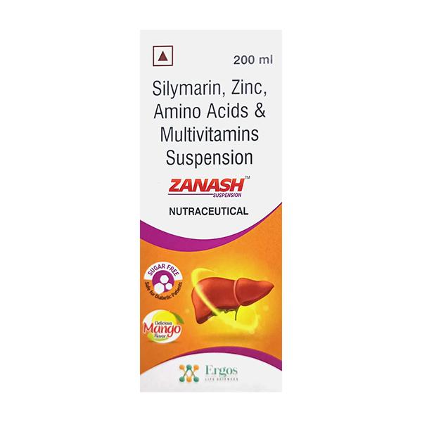 zanash sugar free delicious mango flavor suspension 200ml