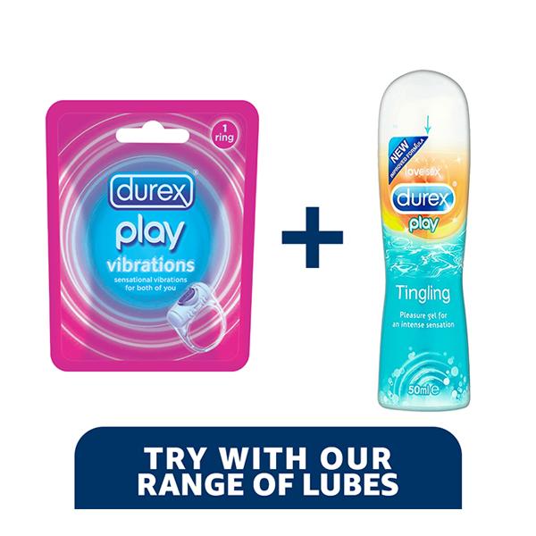 what do vibrating rings do Durex Play Vibrations Cock Ring Review main image 1