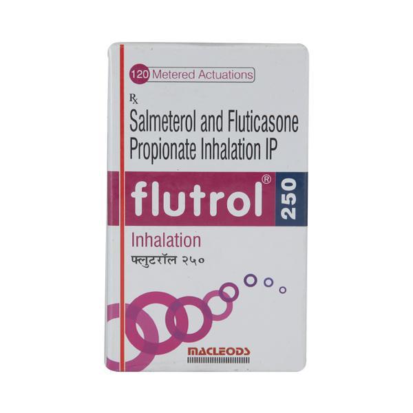 Flutrol 250 Inhaler 1's Price, Uses, Side effects, Substitutes | Netmeds