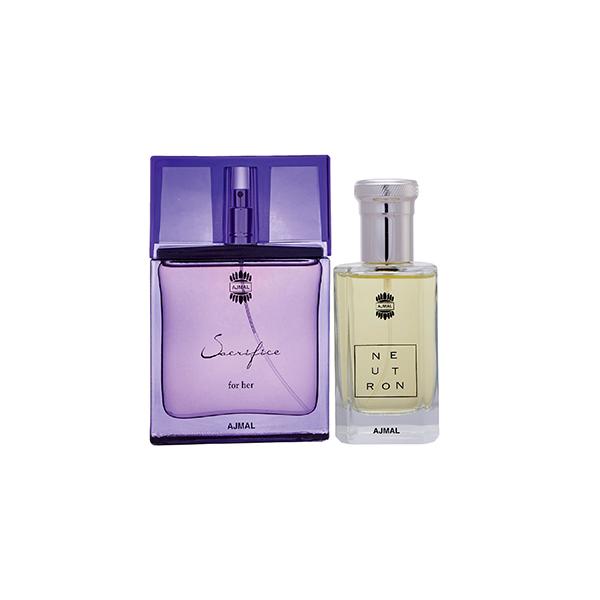 Buy Ajmal Sacrifice For Her EDP Floral Musky Perfume And Neutron - Main Image