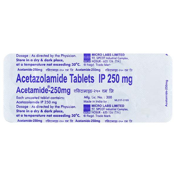acetamide 250mg tablet