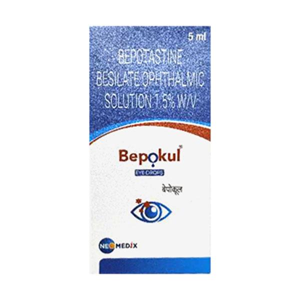 Bepokul Eye Drops 5ml Price, Uses, Side effects | Netmeds
