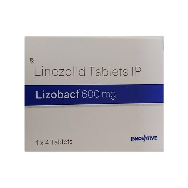 LIZOBACT 600mg Tablet 4's Price, Uses, Side effects, Substitutes | Netmeds