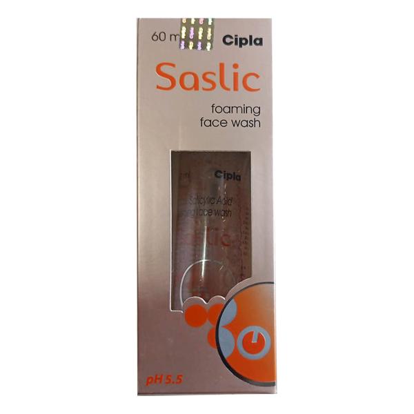 Saslic Face Wash Foam 60ml 60 ML