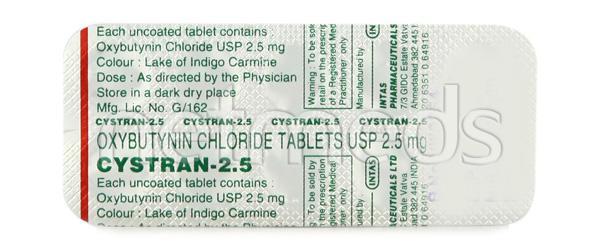 cystran 2.5mg tablets