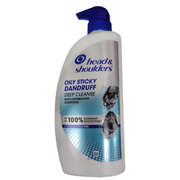 Head & Shoulders Oily Sticky Dandruff Deep Cleanse With Oxygenated ...