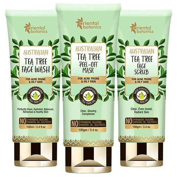 Oriental Botanics Australian Tea Tree Anti Acne Radiant Glow Combo