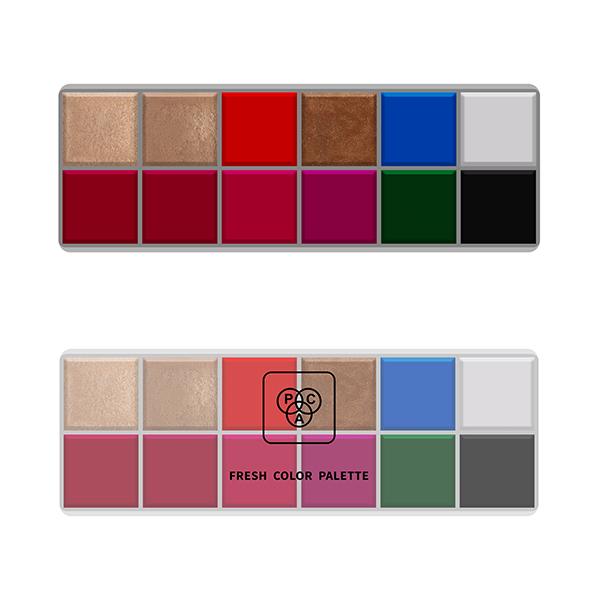 Buy PAC Fresh Color Eyeshadow X12 Summer Bloom 70 gm Online at ...