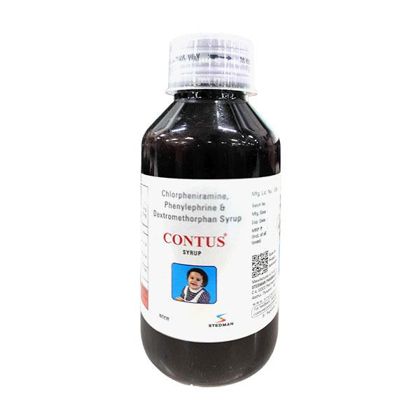 Contus Syrup 100ml Price, Uses, Side effects | Netmeds