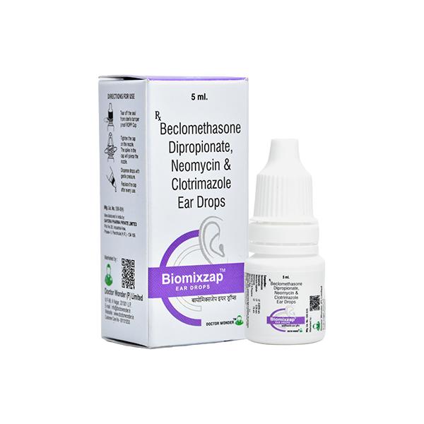BIOMIXZAP Ear Drops 5ml : Price, Uses, Side Effects | Netmeds