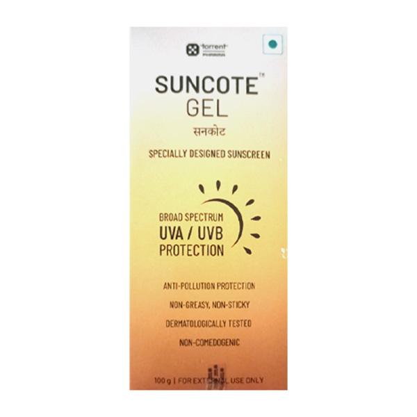 Suncote Specially Designed Sunscreen Gel 100gm : Price, Uses, Side ...