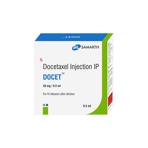 DOCET 20mg Injection 0.5ml