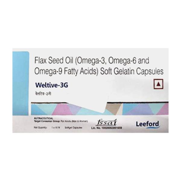 weltive 3g softgel capsule