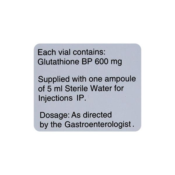 inj glutathione 600mg side effects Glutabless 600 Mg Injection at 450.00 INR in Pune Glutathione Injections Side Effects: Everything