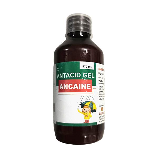 Ancaine Antacid Gel 170ml Price, Uses, Side effects | Netmeds