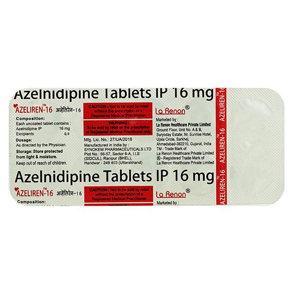 azeliren 16 tablet