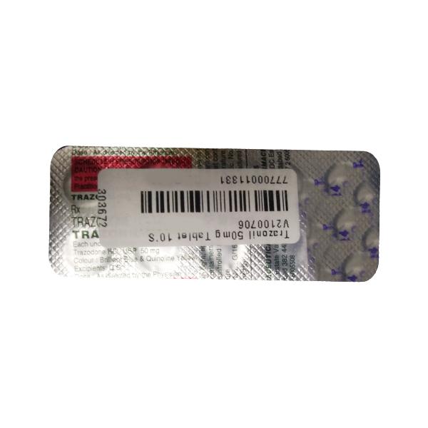 trazonil 50mg tablet