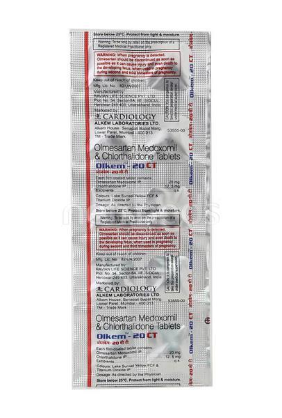 olkem ct 20mg tablet