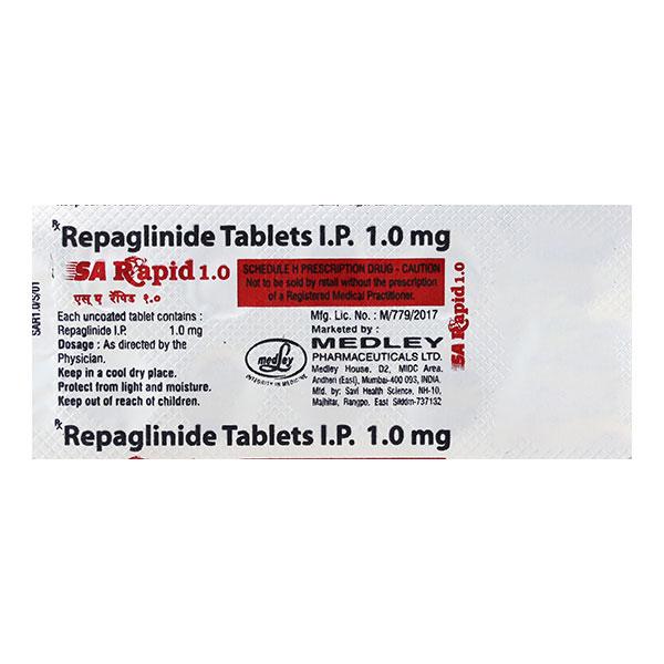 sa rapid 1mg tablet
