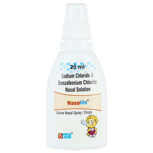 Buy NASOLIFE Nasal Spray 20ml Online at Upto 25% OFF Netmeds