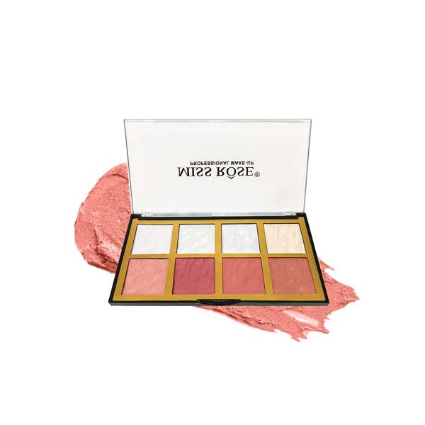 Buy Miss Rose Professional Highlighter & Blusher Palette 7003 - 216Z2 ...