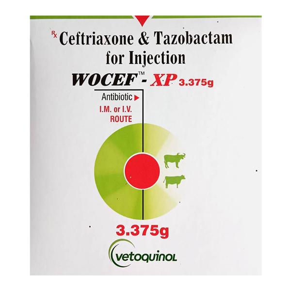 WOCEF XP (VET) 3.375g Injection 1's Price, Uses, Side effects ...