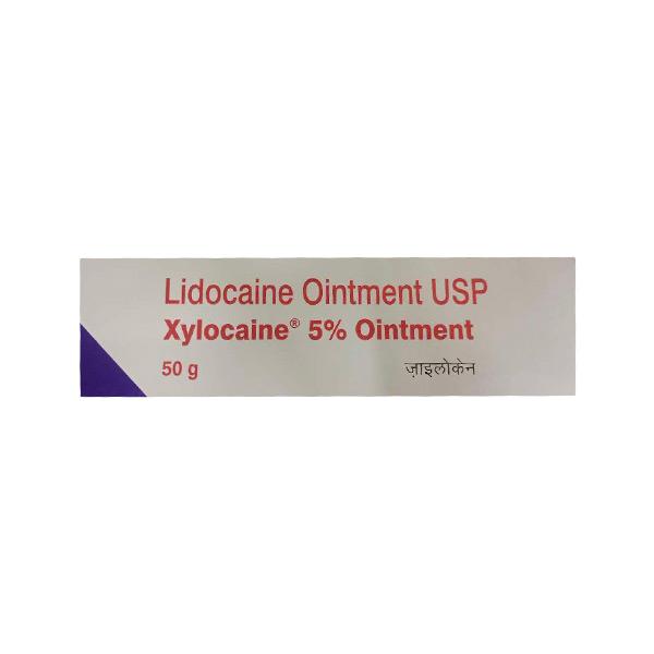 xylocaine 5 ointment 50gm