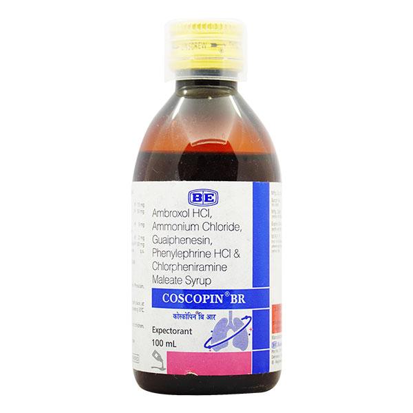 Coscopin BR Syrup 100ml Price, Uses, Side effects, Substitutes | Netmeds