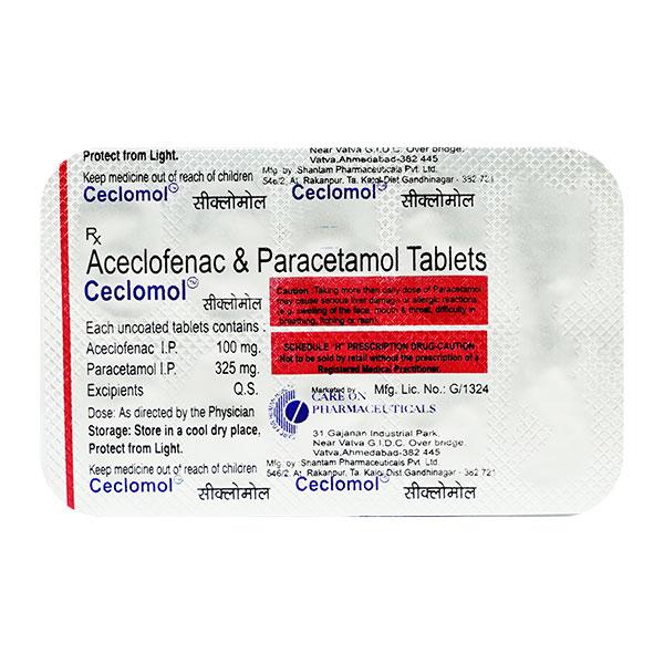 CECLOMOL Tablet 10's : Price, Uses, Side Effects | Netmeds