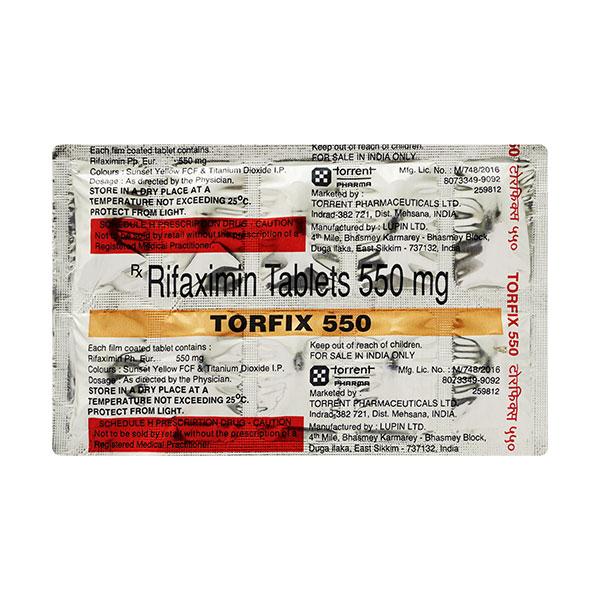 Buy Torfix 550mg Tablet 10'S Online at Upto 25% OFF | Netmeds