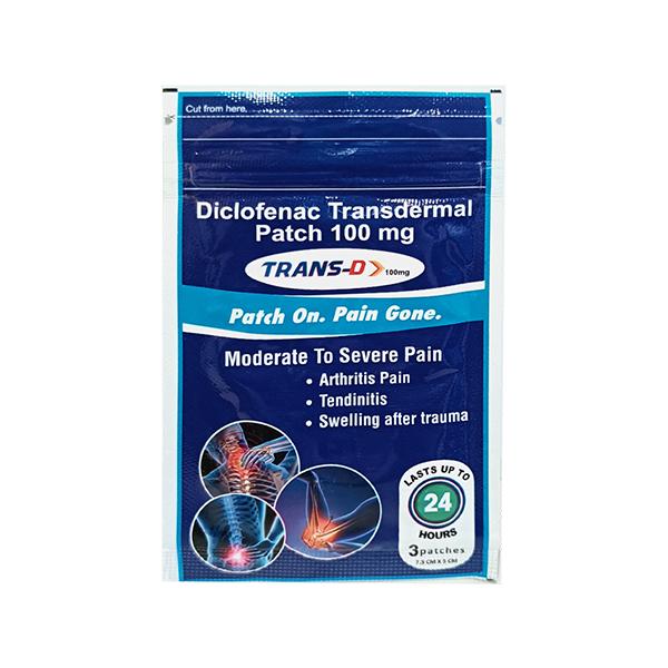 TRANS D 100mg Patch 3's Price, Uses, Side effects, Substitutes | Netmeds