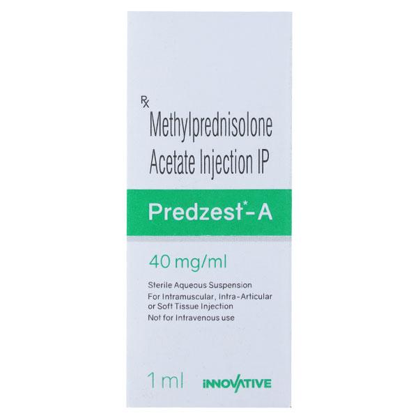 PREDZEST A 40mg Injection 1ml Price, Uses, Side effects, Substitutes ...