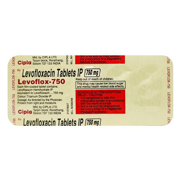 levoflox 750mg tablets