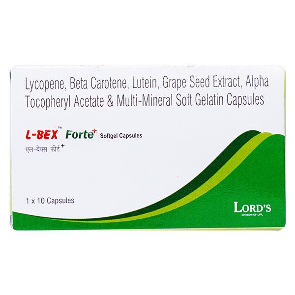 L BEX FORTE + Capsule 10's Price, Uses, Side effects, Substitutes | Netmeds