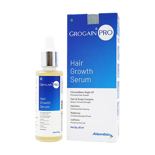 Grogain Pro Hair Growth Serum 60ml Price, Uses, Side effects | Netmeds