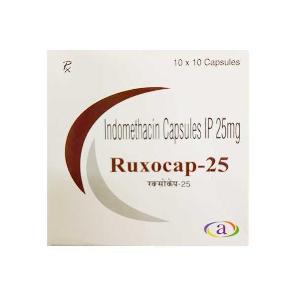 RUXOCAP 25 Capsule 10's Price, Uses, Side effects, Substitutes | Netmeds