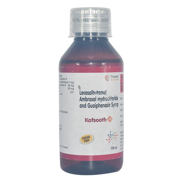 KOFSOOTH LS SUGAR FREE Syrup 100ml Price, Uses, Side effects ...