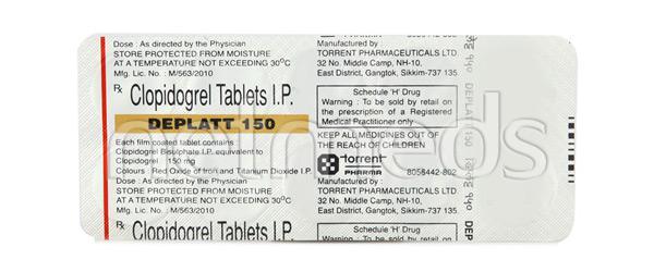 Deplatt 150mg Tablet 10'S Price, Uses, Side effects, Substitutes | Netmeds
