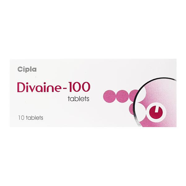 Buy Divaine 100mg Tablet 10'S Online at Upto 25% OFF | Netmeds