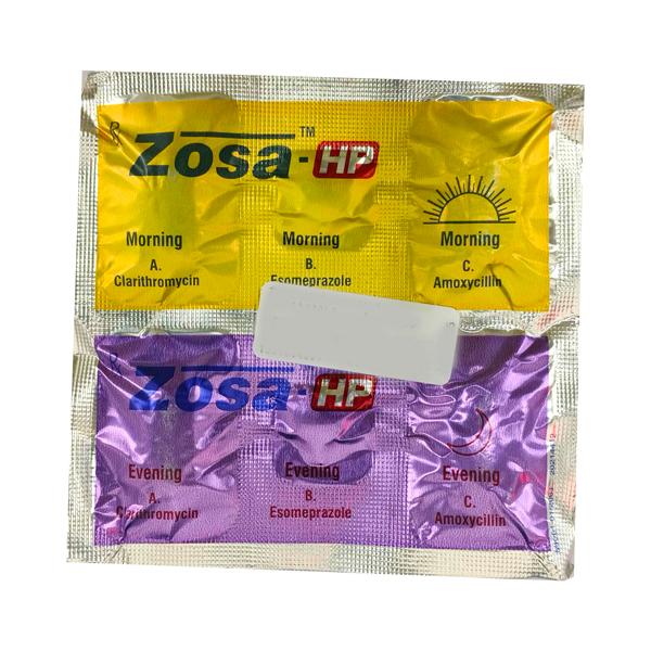ZOSA HP Combi Kit 1's Price, Uses, Side effects, Substitutes | Netmeds