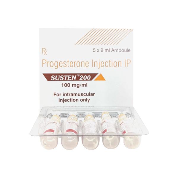 Susten 200mg Injection 2ml Price, Uses, Side effects, Substitutes | Netmeds