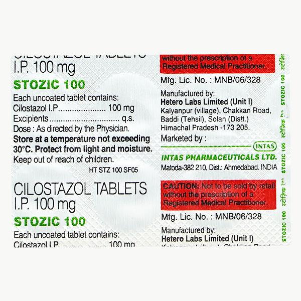 stozic 100mg tablet