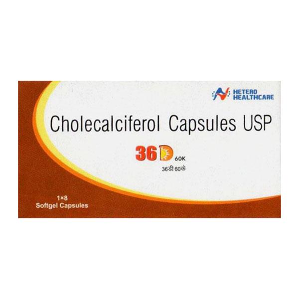 36 D 60k Softgel Capsule 8's
