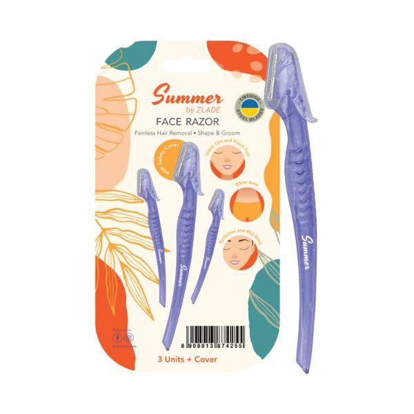 Buy Summer By Zlade Face & Eyebrow Razor For Women Painless Shaving ...
